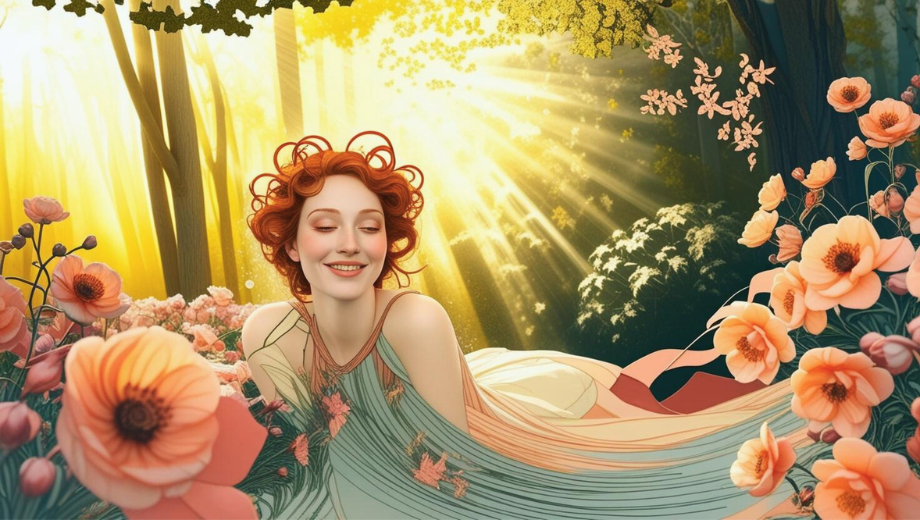 微笑む女神